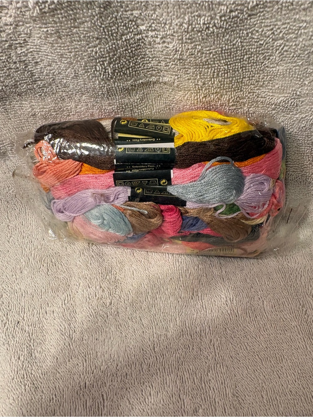 Colorful Embroidery Floss Skein Pack - Multicolor